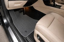 BMW 7 Series F01/F02 2008-2015 Dywaniki EVA (do F01, Szary) zdjęcia 1