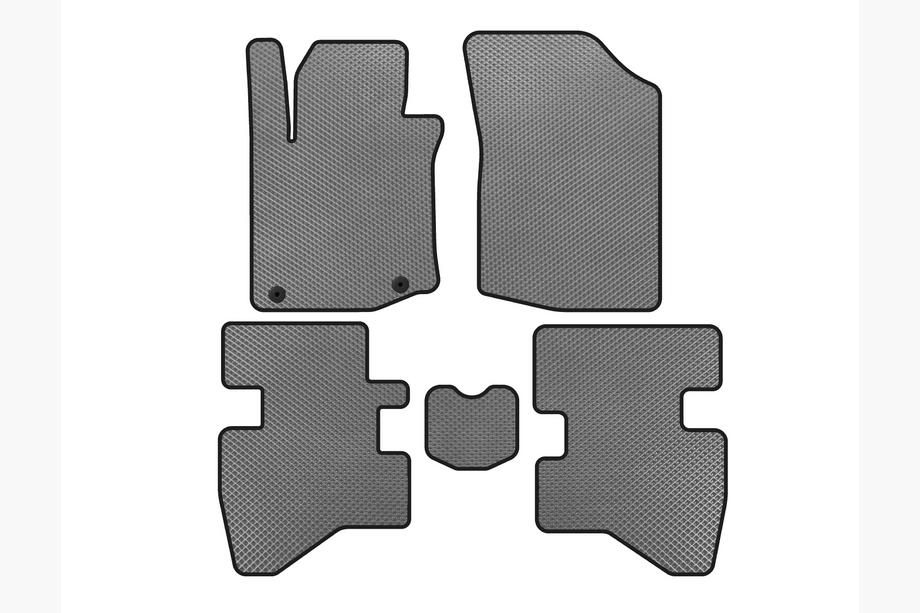 Citroen C-1 2005-2014 Dywaniki EVA (HB, Szary) Image