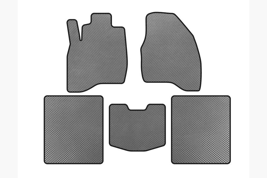 Ford Explorer 2011-2019 Dywaniki EVA (2015-2019, 5-osobowy, Szary) Image