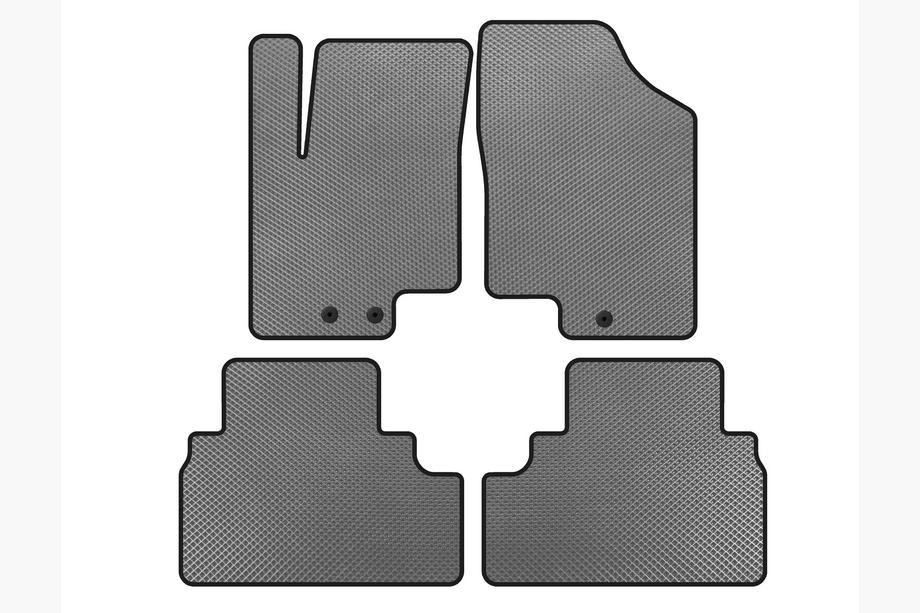 Kia Venga 2010-2019 Dywaniki EVA (Szary) Image