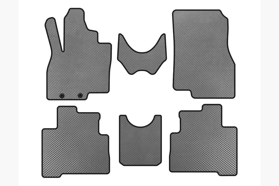 Mitsubishi Grandis 2003-2011 Dywaniki EVA (2 Rzędy, Szare) Image