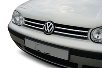 Volkswagen Golf 4 1997-2006 Chromowane Nakładki na Grill (4 szt, Stal Nierdzewna) zdjęcia 1
