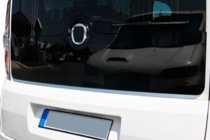 Opel Combo 2012-2018 Listwa ze Stali Nierdzewnej na Tylna Szybe zdjęcia 4