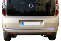 Opel Combo 2012-2018 Listwa ze Stali Nierdzewnej na Tylna Szybe zdjęcia 5