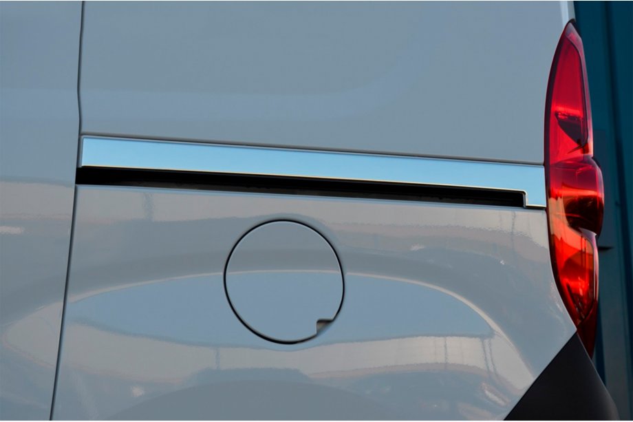 Opel Combo 2012-2018 Listwa ozdobna na drzwi przesuwne (2 szt., stal nierdzewna) Image