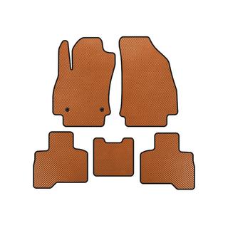 Dywaniki EVA (Do Qubo 2008-2016, Pomarańczowe) Fiat Fiorino/Qubo 2008-2024