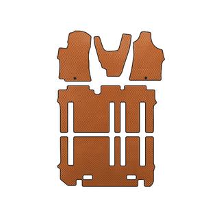 Dywaniki EVA (całe wnętrze, Pomarańczowe) Hyundai H300, H1, Starex 2008-2020