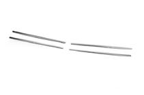 Volkswagen Golf 5 2003-2009 Wąskie nakładki na grill chromowane (4 szt, stal nierdzewna) zdjęcia 3