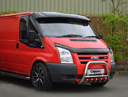 Ford Transit 2000–2014 Daszek na przednia szybe (czarny polysk, 5mm) zdjęcia 16