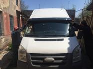 Ford Transit 2000–2014 Daszek na przednia szybe (czarny polysk, 5mm) zdjęcia 6
