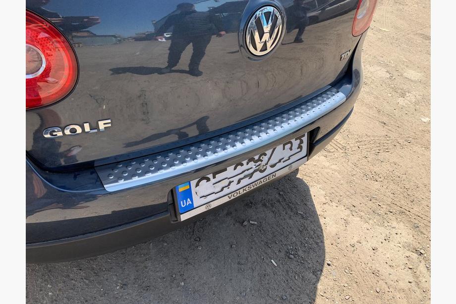 Volkswagen Golf 5 2003-2009 Nakładka na tylny zderzak OmsaLine Stal Nierdzewna Zdjęcia 4