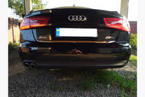 Audi A6 C7 2011-2017 Listwa bagażnika stal nierdzewna zdjęcia 3