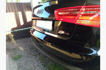 Audi A6 C7 2011-2017 Listwa bagażnika stal nierdzewna zdjęcia 2