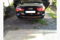 Audi A6 C7 2011-2017 Listwa bagażnika stal nierdzewna zdjęcia 5