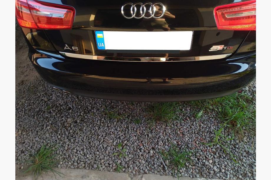 Audi A6 C7 2011-2017 Listwa bagażnika stal nierdzewna Image