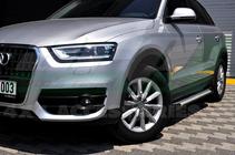 Audi Q3 2011-2019 Progi boczne Allmond (2 szt., aluminium) zdjęcia 3