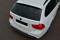 BMW 3 Series E90/E91 2005-2011 Nakładka na tylny zderzak stal nierdzewna (2006-2008, SW) zdjęcia 1