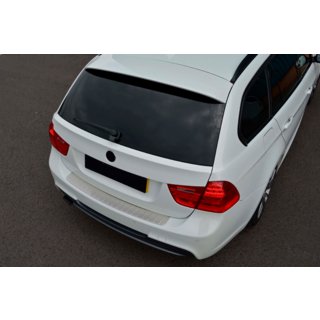 Nakładka na tylny zderzak stal nierdzewna (2006-2008, SW) BMW 3 Series E90/E91 2005-2011 zdjęcia 1