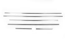 BMW X5 E70 2007-2013 Listwy dolne okien stal nierdzewna (6 szt.) Carmos - Turecka Stal Nierdzewna zdjęcia 3
