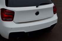 BMW 1 Series F20/F21 2011-2019 Listwa bagażnika stal nierdzewna zdjęcia 8