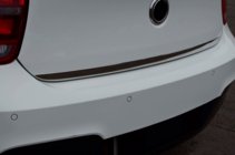 BMW 1 Series F20/F21 2011-2019 Listwa bagażnika stal nierdzewna zdjęcia 6