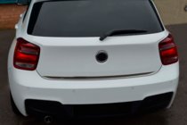 BMW 1 Series F20/F21 2011-2019 Listwa bagażnika stal nierdzewna zdjęcia 4