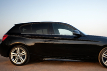 BMW 1 Series F20/F21 2011-2019 Listwy Ozdobne Szyb Nierdzewne zdjęcia 3
