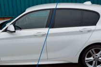 BMW 1 Series F20/F21 2011-2019 Listwy Ozdobne Szyb Nierdzewne zdjęcia 12