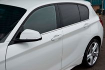 BMW 1 Series F20/F21 2011-2019 Listwy Ozdobne Szyb Nierdzewne zdjęcia 2