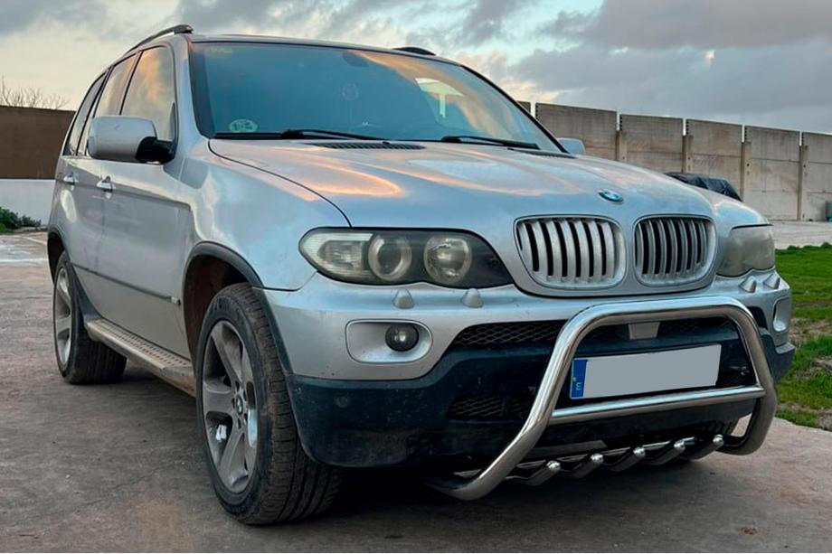 BMW X5 E53 1999–2006 Pałąk Przedni WT003 (Stal Nierdzewna) Image
