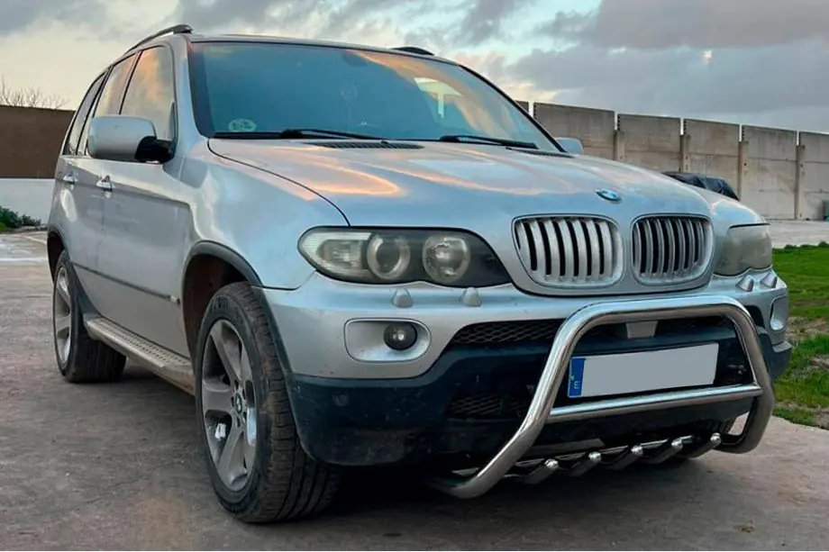 BMW X5 E53 1999–2006 Pałąk Przedni WT003 (Stal Nierdzewna) Zdjęcia 1