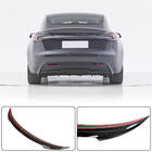 Tesla Model 3 2017- Spoiler V1 (2023+, Carbon) zdjęcia 2