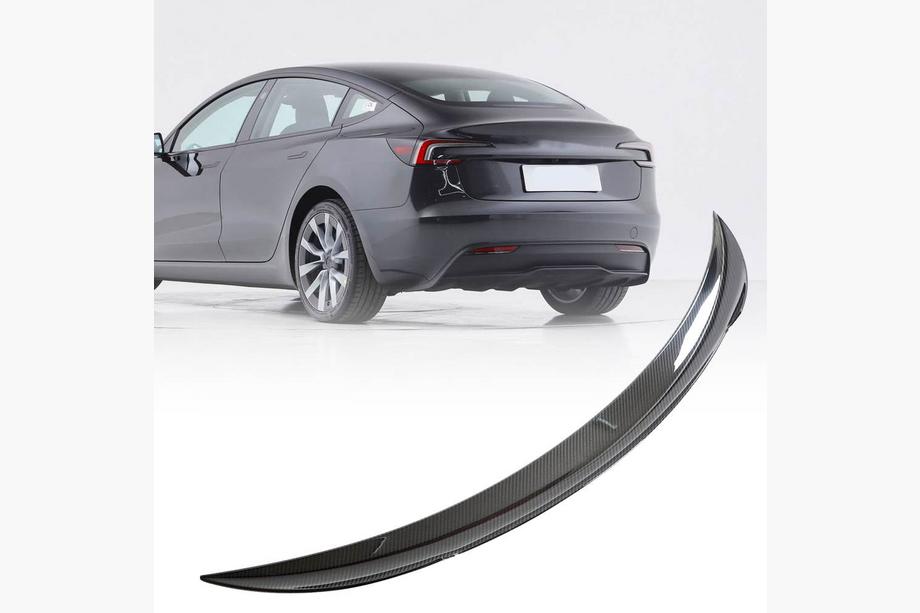 Tesla Model 3 2017- Spoiler V1 (2023+, Carbon) Image