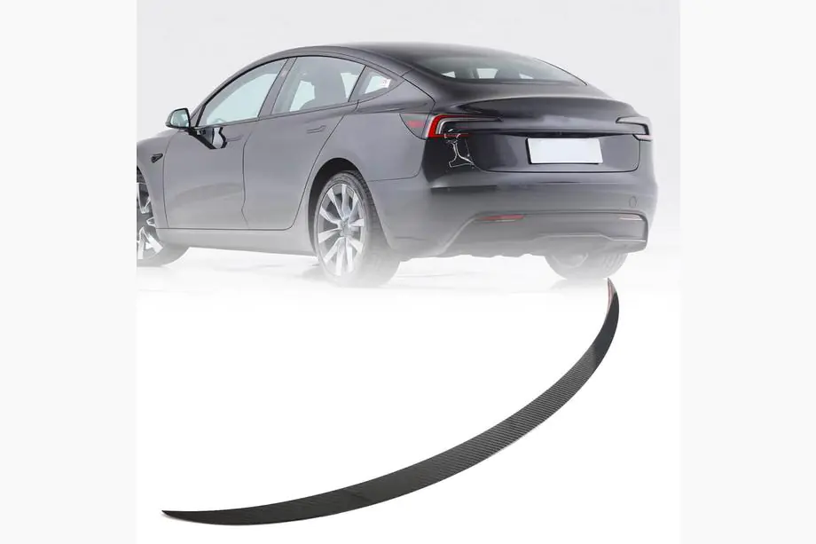 Tesla Model 3 2017- Spoiler V2 (2023+, Carbon) Image