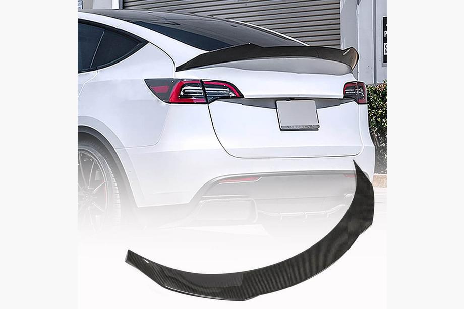Tesla Model Y 2020- Spoiler V4 (2020-2025, Karbon) Image