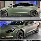 Tesla Model 3 2017- Nakładki progowe karbonowe V2 (2016-2022) zdjęcia 6