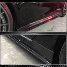 Tesla Model S 2012– Nakładki Progowe V1 (2014-2021, Carbon) zdjęcia 4