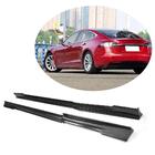 Tesla Model S 2012– Nakładki Progowe V2 (2014-2021, Carbon) zdjęcia 1