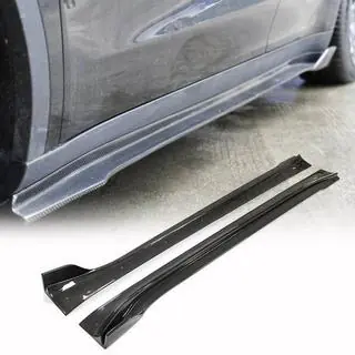 Nakładki progowe V1 (2020-2025, Carbon) zdjęcia 1
