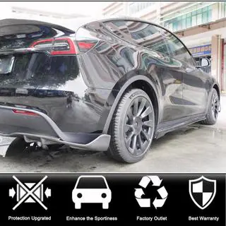 Nakładki progowe V1 (2020-2025, Carbon) zdjęcia 2