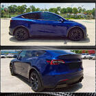 Tesla Model Y 2020- Nakładki progowe Carbon V2 (2019+) zdjęcia 5