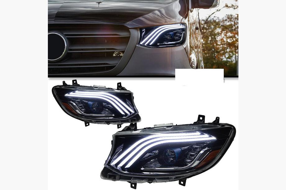 Mercedes Sprinter W907/W910 2018- Reflektory przednie Maybach (2 szt) Zdjęcia 3