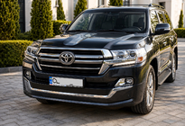 Toyota Land Cruiser 200 2007-2021 Nakładka przednia 2016↗ (Executive 2019) Biały zdjęcia 5