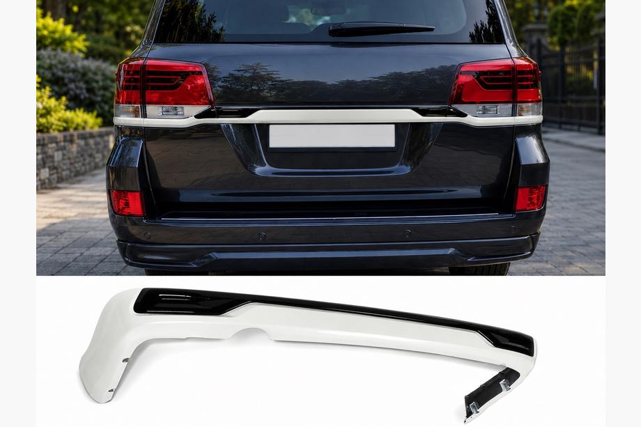 Toyota Land Cruiser 200 2007-2021 Dyfuzor tylny 2016-2021 (Executive 2016) Czarny Image