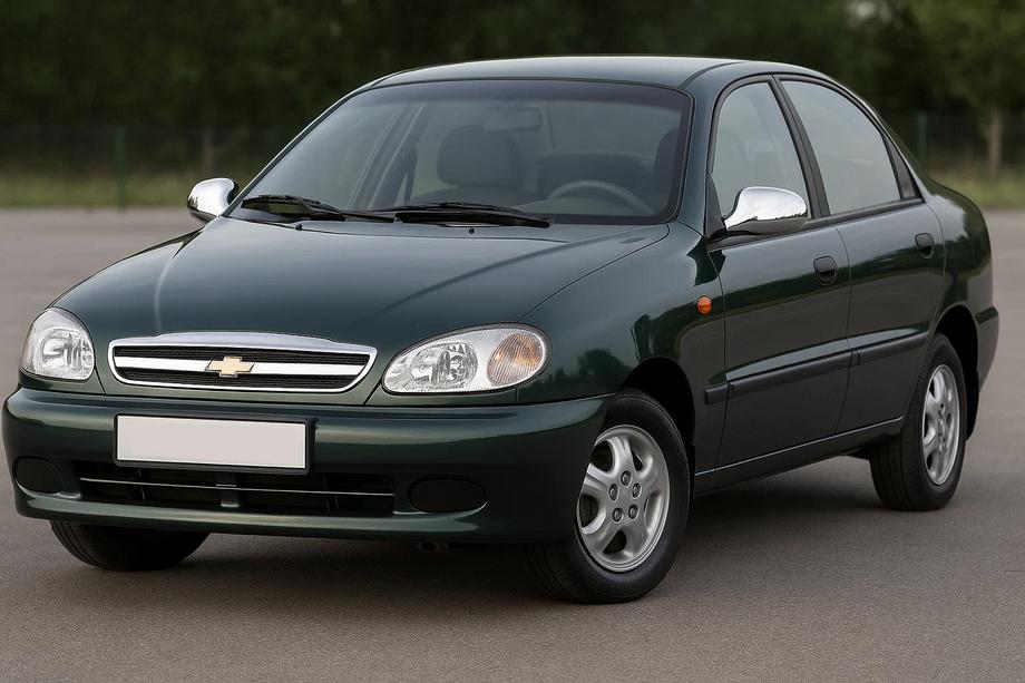 Chevrolet Lanos 1998–2017 Nakładki na Lusterka ze Stali Nierdzewnej Image