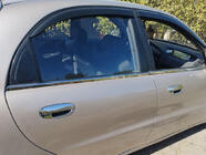 Chevrolet Lanos 1998–2017 Listwy ozdobne okien nierdzewne (4 szt) zdjęcia 1
