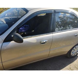 Listwy ozdobne okien nierdzewne (4 szt) Chevrolet Lanos 1998–2017 zdjęcia 2