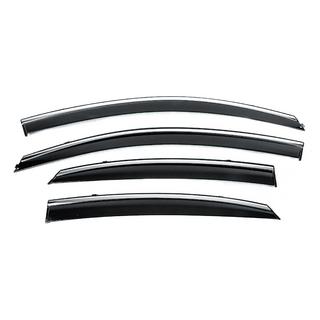 Deflektory szyb z chromowaną listwą Niken Luxury (4 szt.) zdjęcia 1