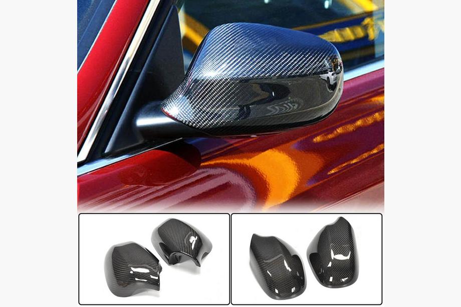 BMW 3 Series E90/E91 2005-2011 Nakładki Lusterek (do E90/E91 2008-2011, Carbon) Image