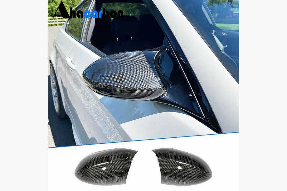 BMW 3 Series E90/E91 2005-2011 Nakładki Lusterek V1 (do M3, Carbon) Image